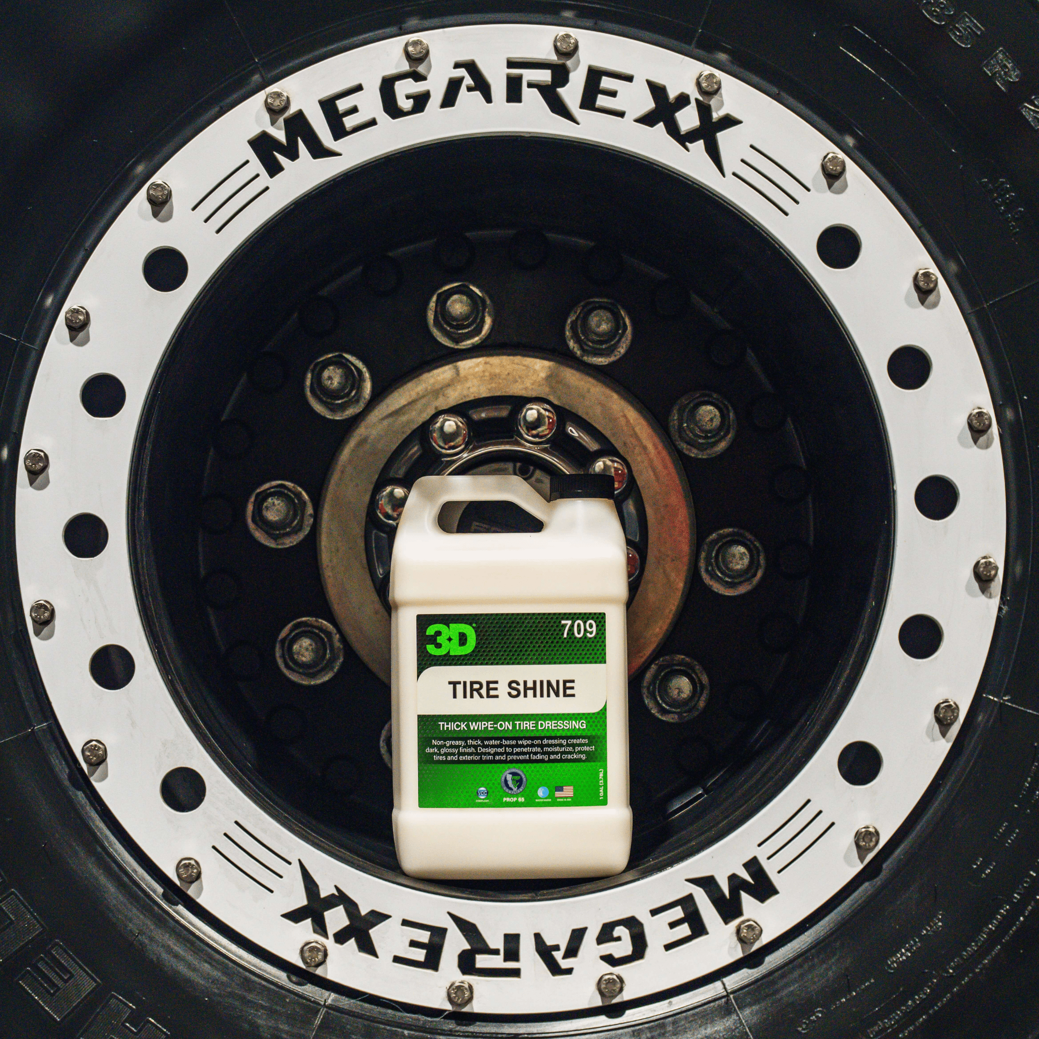 3D Tire Shine – Detailing World NJ