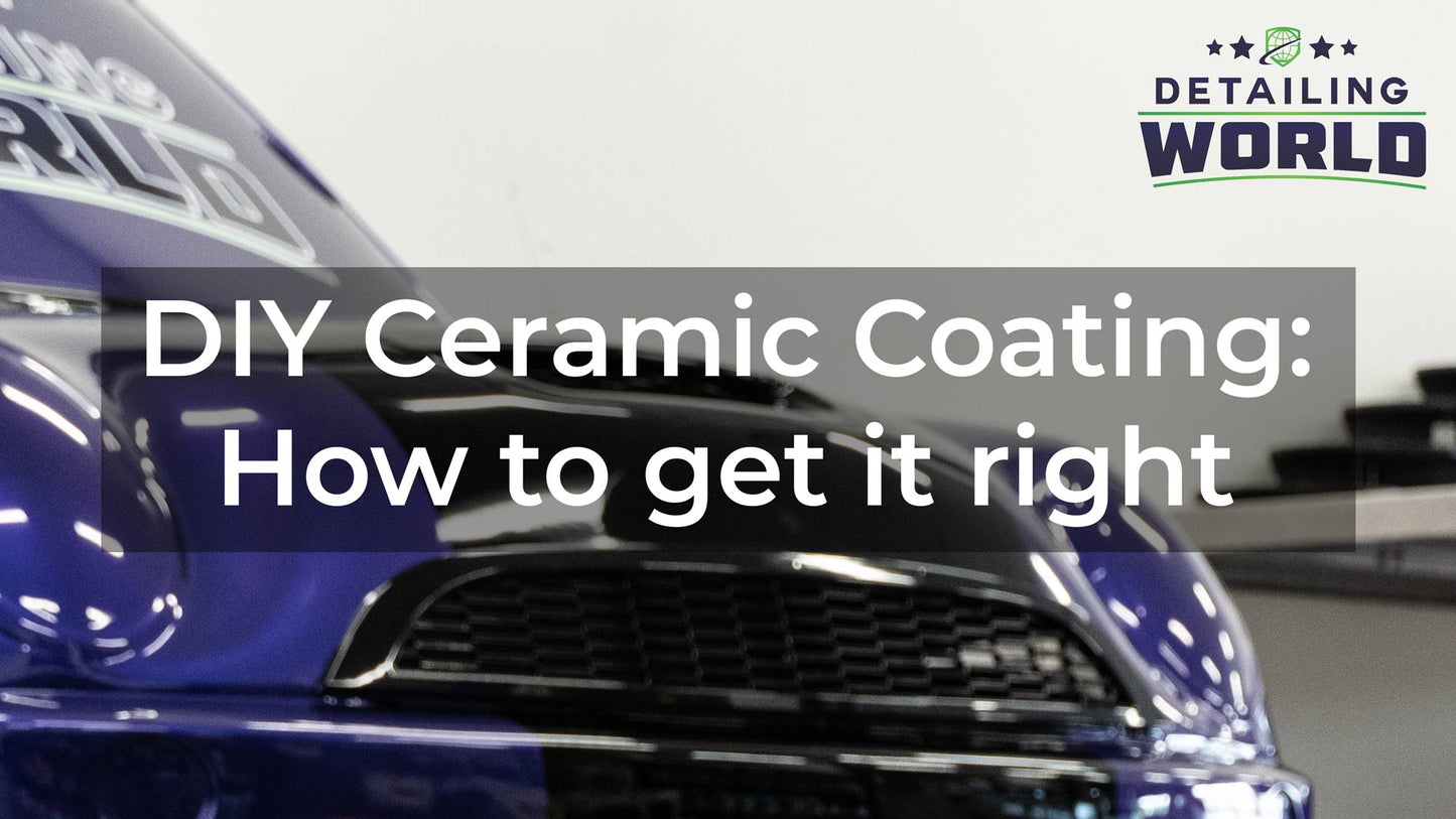DIY Ceramic Coating: How To Get It Right - Detailing World NJ