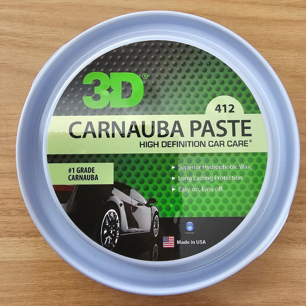 3D Carnauba Paste 11oz