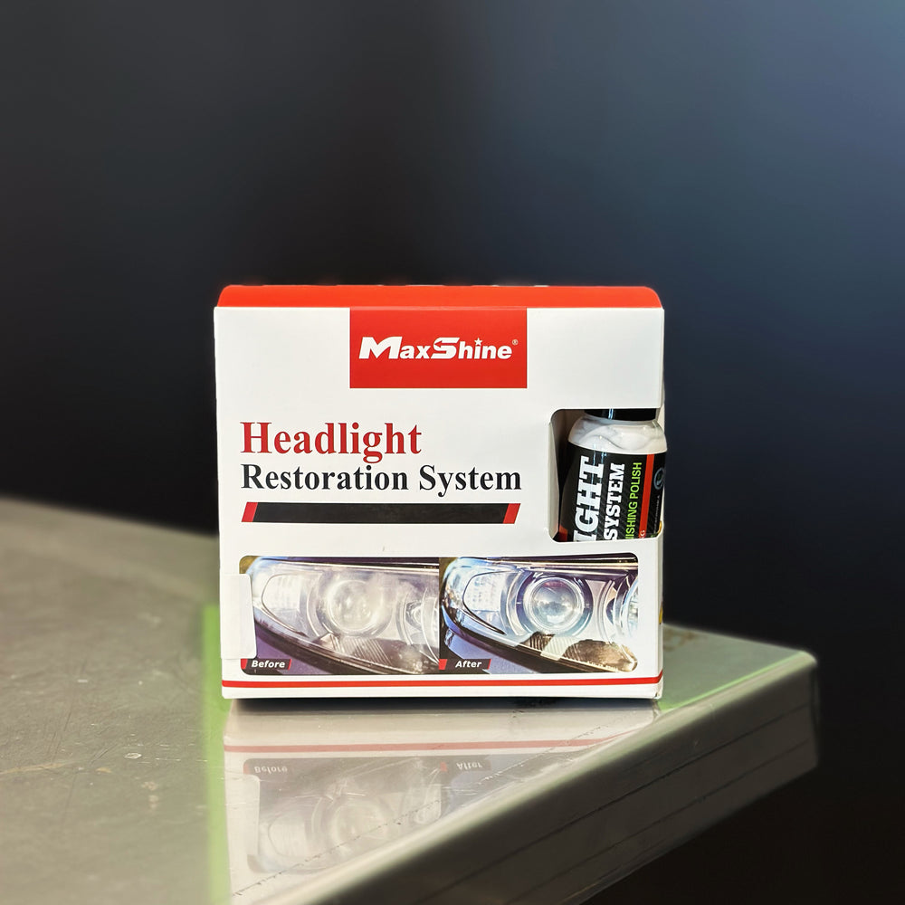 
                      
                        MaxShine Headlight Restoration System
                      
                    