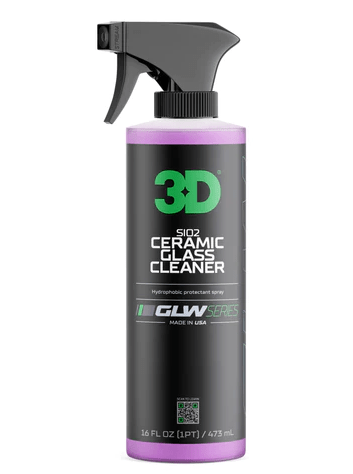3D GLW Series SiO2 Ceramic Glass Cleaner 16oz - Detailing World NJ016494054108