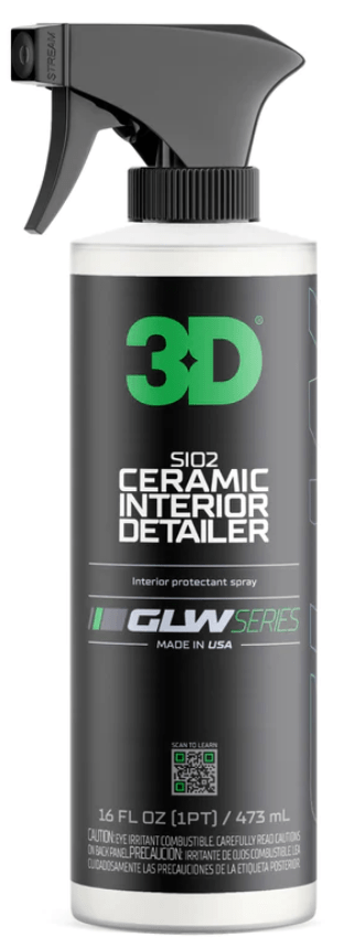 3D GLW Si02 Interior Ceramic Detailer 16oz - Detailing World NJ016493860717