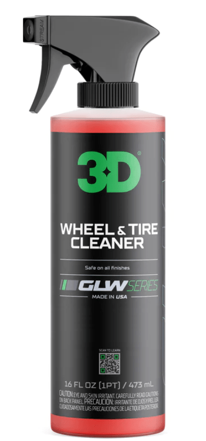 3D GLW Wheel & Tire Cleaner 16oz - Detailing World NJ016495789948
