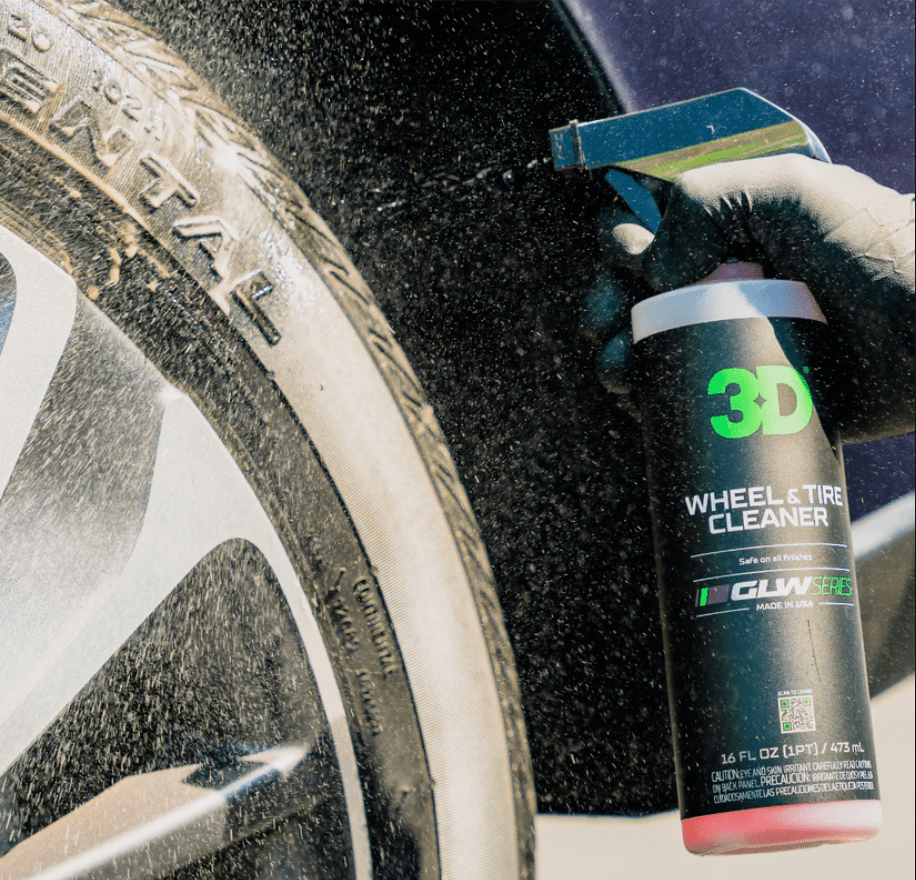 3D GLW Wheel & Tire Cleaner 16oz - Detailing World NJ016495789948