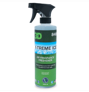 3D X-Treme Ice  Air Fragrance Freshener