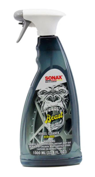 SONAX The Beast Wheel Cleaner - acid free- 32oz