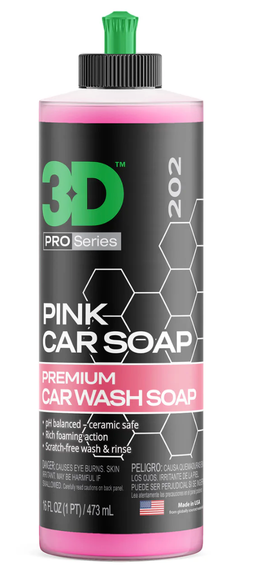 3D Pink Car Soap
