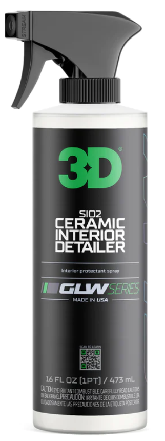 3D GLW Si02 Interior Ceramic Detailer 16oz