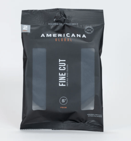 Americana Ultra Fine Polishing Foam Pad (red) - Detailing World NJ