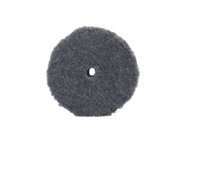 Buff and Shine Grey knitted wool cutting 5" 5KWB - Detailing World NJ