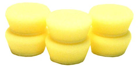 Buff and Shine Uro - Tec 1" Foam Pads Yellow - Detailing World NJ