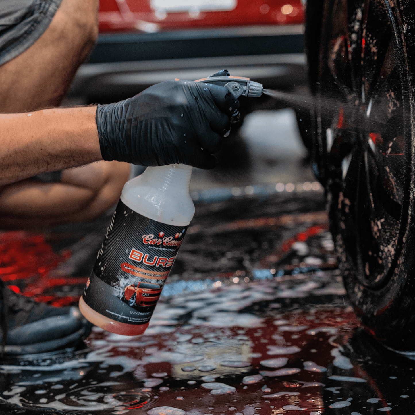 Car Candy Burst - RTU Non - Acid Foaming Wheel Cleaner - Detailing World NJ