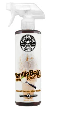 Chemical Guys Vanilla Bean Air Freshener (16oz) - Detailing World NJ