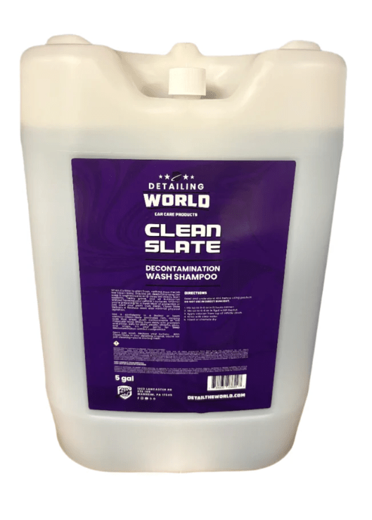Detailing World Clean Slate Decontamination Wash 5 Gal - Detailing World NJ