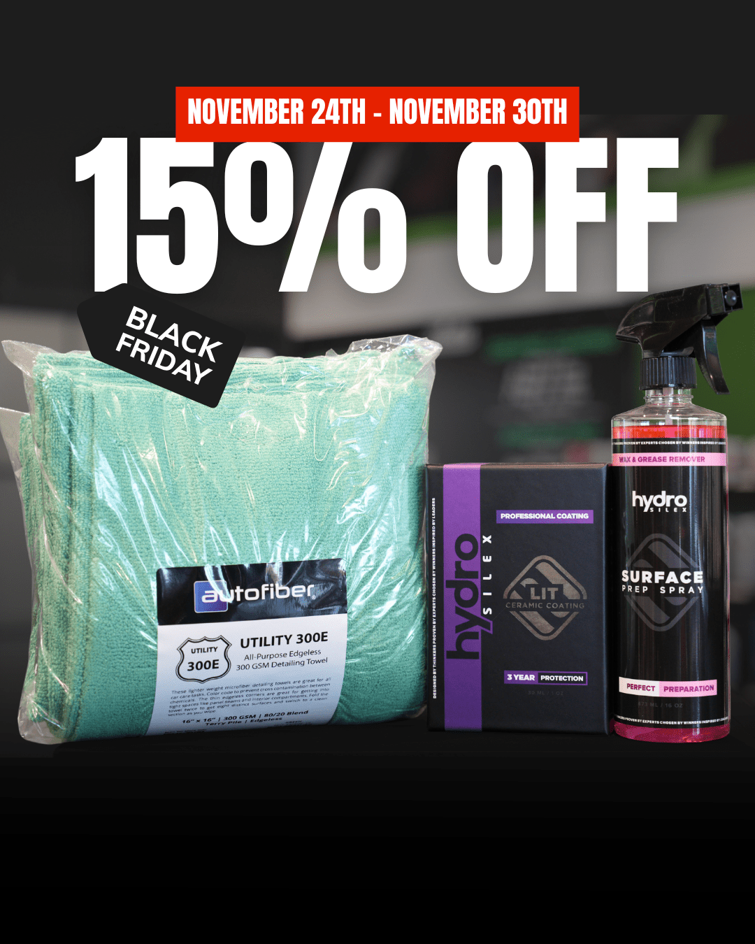 HydroSilex LIT Ceramic Coating Kit - Detailing World NJ