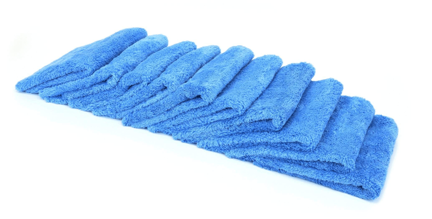 Korean Plush 470 Microfiber Blue/Grey (Color may vary) - Detailing World NJ