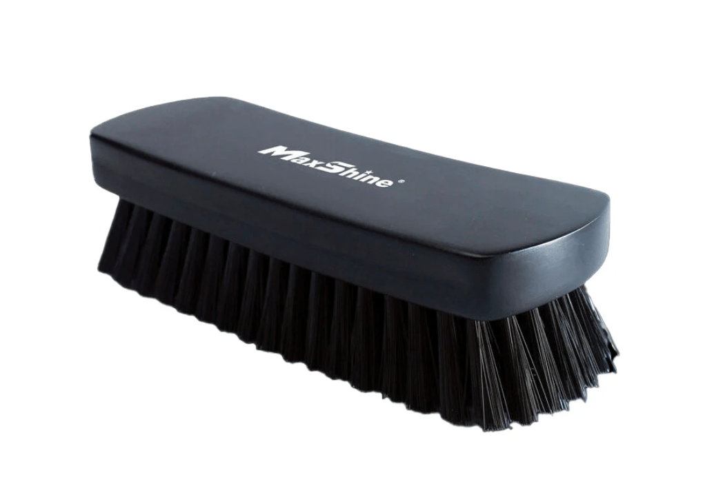 MaxShine Black Textile & Leather Cleaning Brush - Detailing World NJ