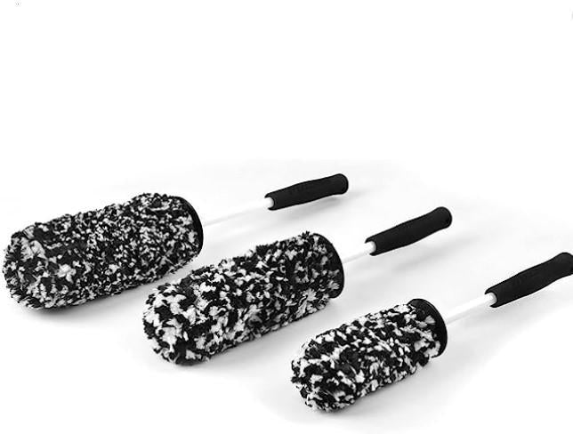 Maxshine Microfiber Wheel Brush 3-Piece Kit - Detailing World NJ