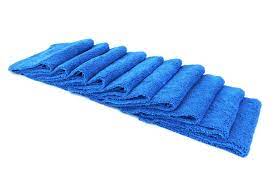 Microfiber Towels Edgeless Blue T340BLE 340gsm - Detailing World NJ
