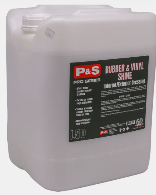 P&S Rubber & Vinyl Shine 5 Gal - Detailing World NJ