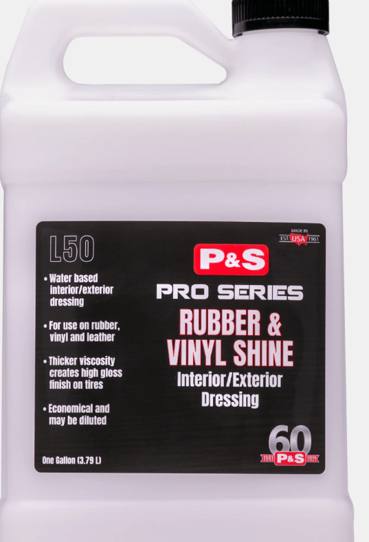 P&S Rubber & Vinyl Shine Gallon - Detailing World NJ