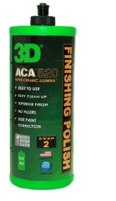 3D ACA 520 Ceramic Finishing Polish - Detailing World NJ004135