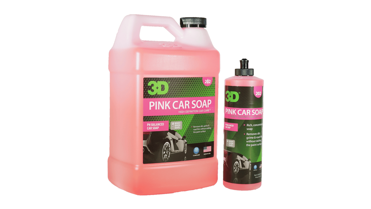 3D Pink Car Soap - Detailing World NJ606663000298