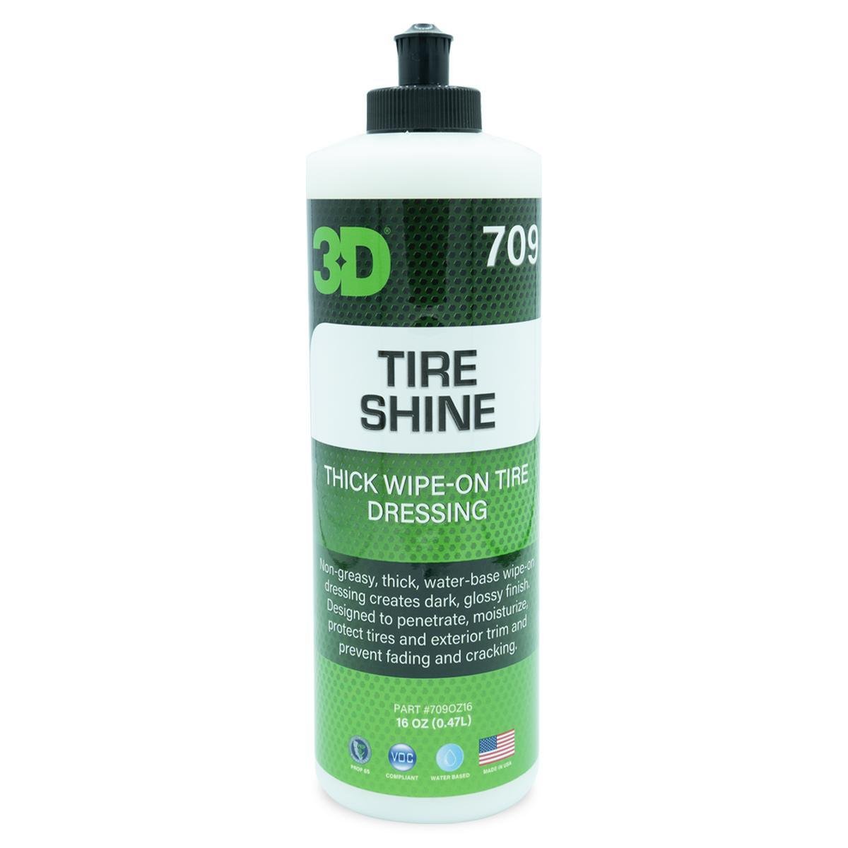 3D Tire Shine - Detailing World NJ709OZ16