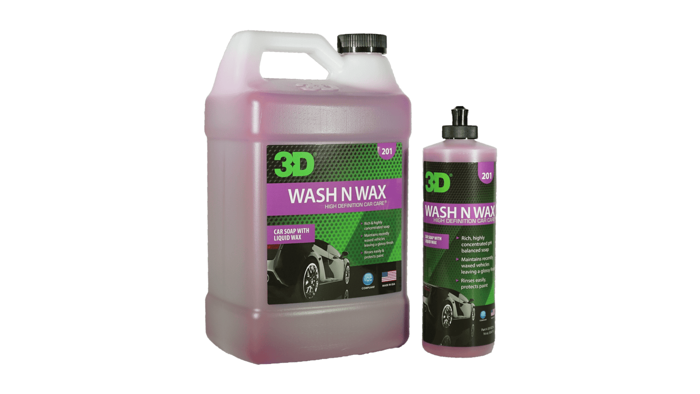 3D Wash N Wax - Detailing World NJ606663001318