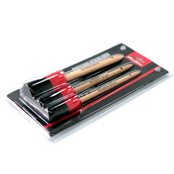 Maxshine Detailing Brush Set - 3 Pack