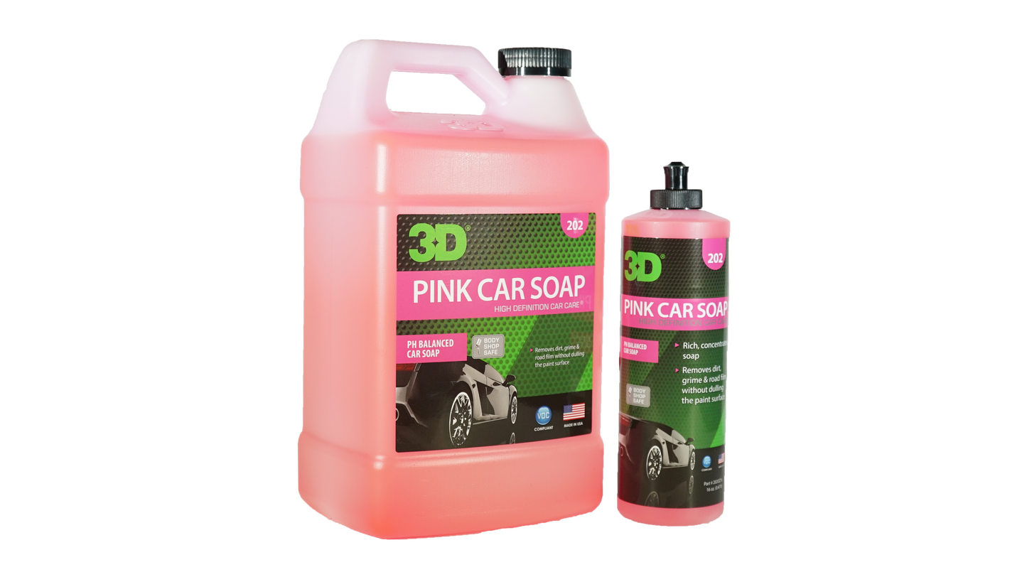 3D Pink Car Soap