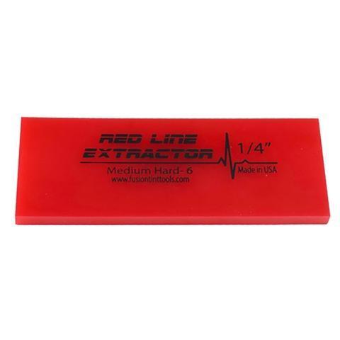 Red Line Extractor Squeegee Blade