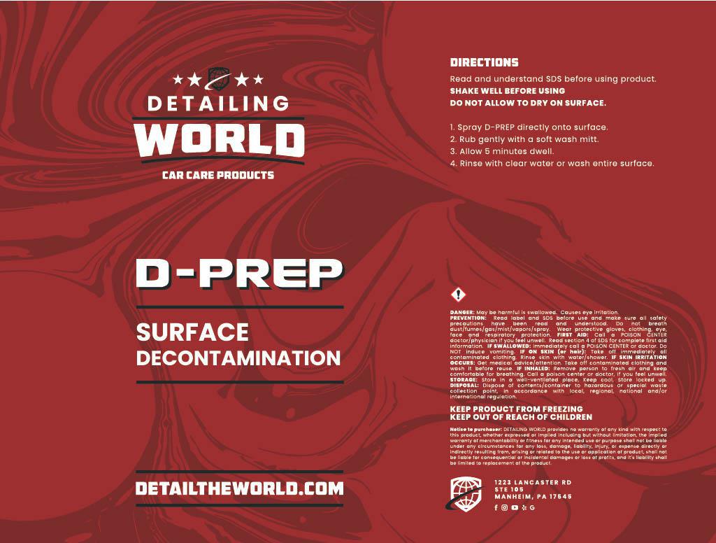 Detailing World D - Prep (Iron Fallout Remover) - Detailing World NJ154039485243