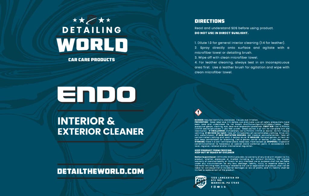 Detailing World ENDO Interior & Exterior Cleaner - Detailing World NJ20664