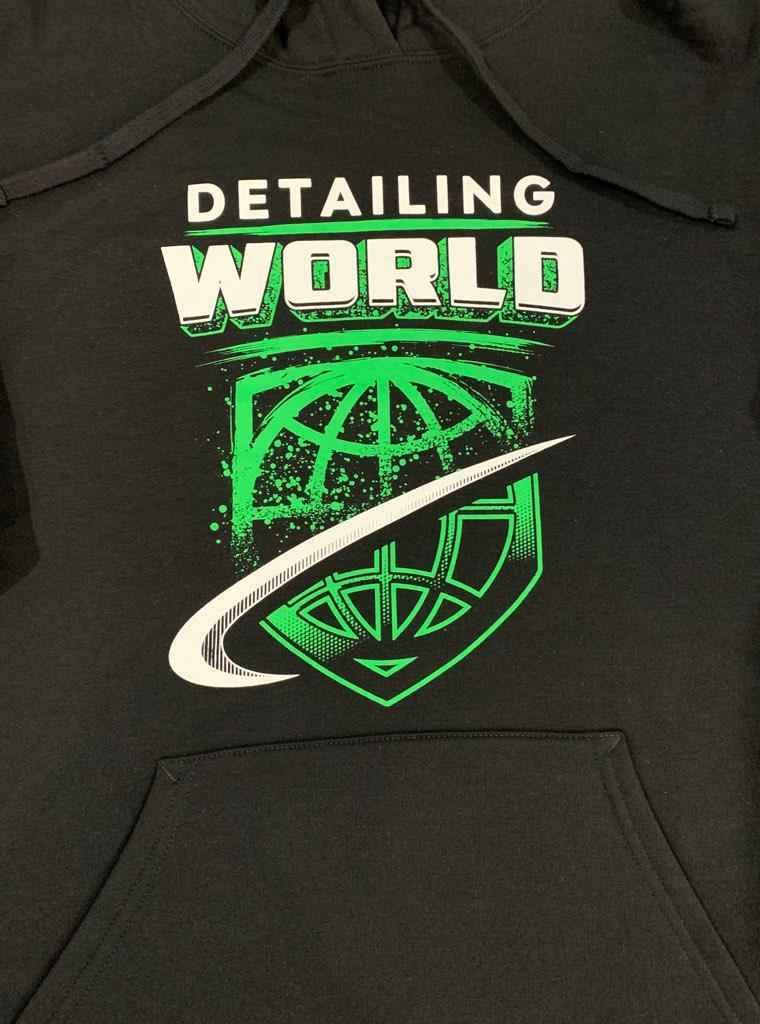 Detailing World Hoodie- Black - Detailing World NJ