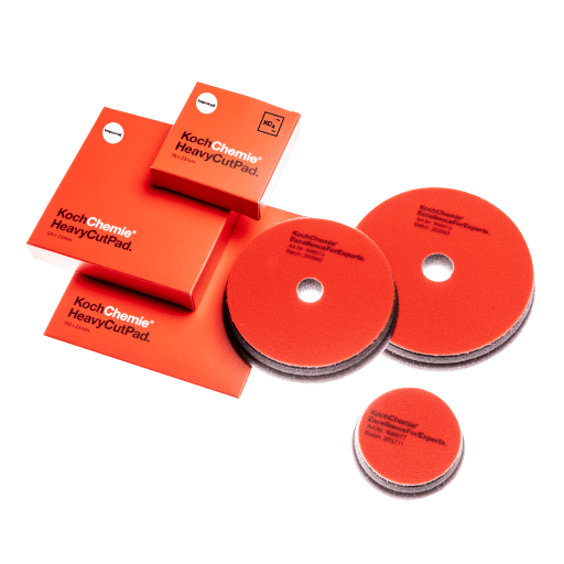Koch Chemie Heavy Cut Foam Pad (Red Pad) - Detailing World NJ