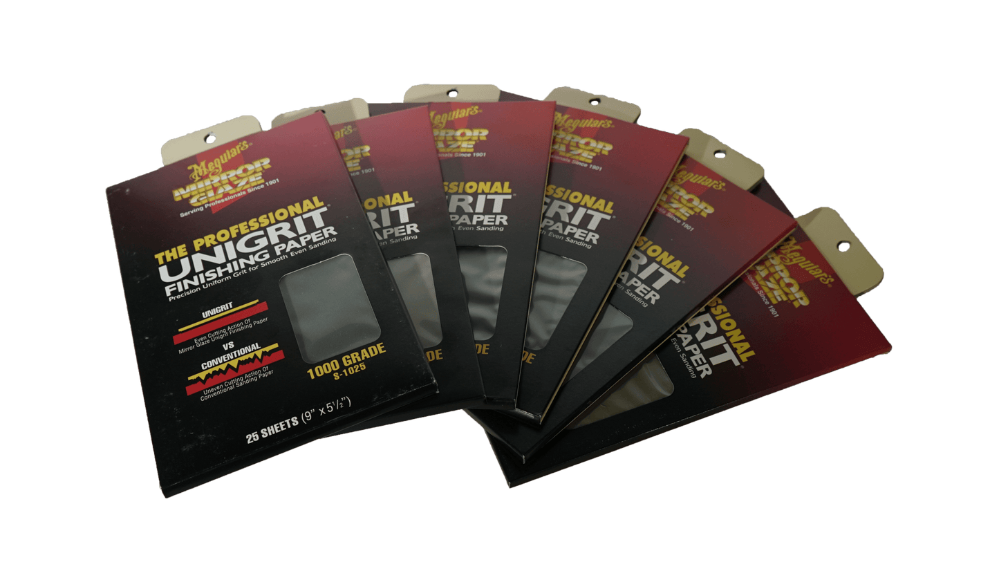 Meguiar's Unigrit Sand Paper - Detailing World NJ070382110253